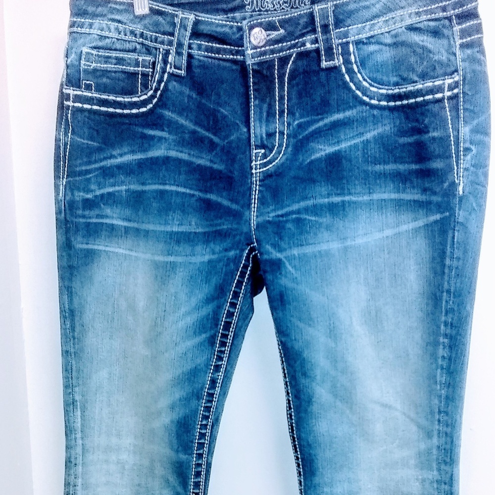 Miss Me Angel Wing Pocket Jeans Bootcut